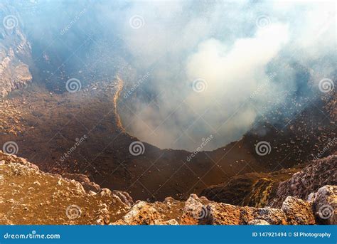 Masaya Volcano and Crater, Nicaragua Stock Photo - Image of earthquake ...