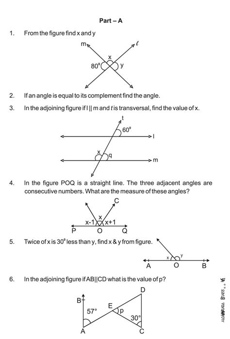 Lines And Angles Class 9 Notes At Ralph Miller Blog