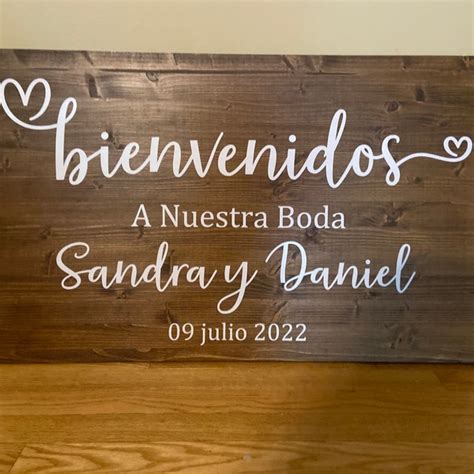 Bienvenidos Sign - Etsy