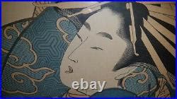 Japanischer Farbholzschnitt Old Japanese Woodblock Print Kitagawa