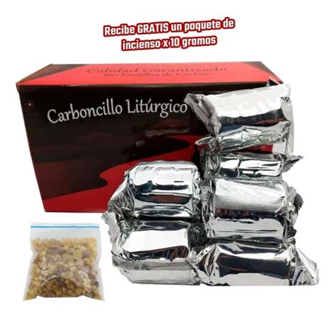 Carbón Litúrgico Caja X 60 Pastillas MercadoLibre