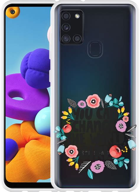 Samsung Galaxy A21s Hoesje Girly Designed By Cazy Bol