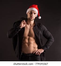 Gay Macho Men Christmas Images Stock Photos Vectors Shutterstock