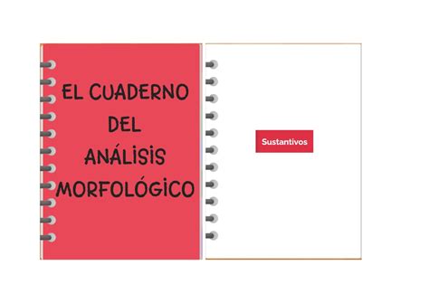 Analisis Morfologico An Lisis Morfol Gico Lengua Castellana Y