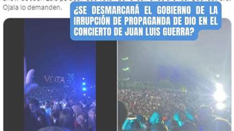 EscÁndalo Interrumpen Concierto De Juan Luis Guerra Para Colocar