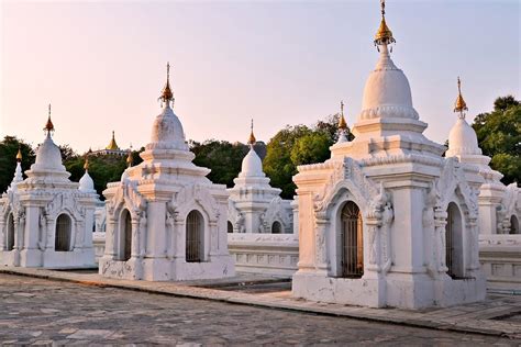 Stupas Pagoda Kuthodaw Mandalay Free Photo On Pixabay