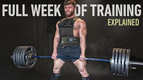 Full Week Of Powerbuilding New Prs And How To Modify Exercises Youtube