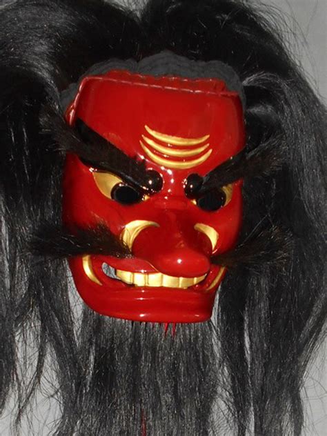 Big Tengu with black hair