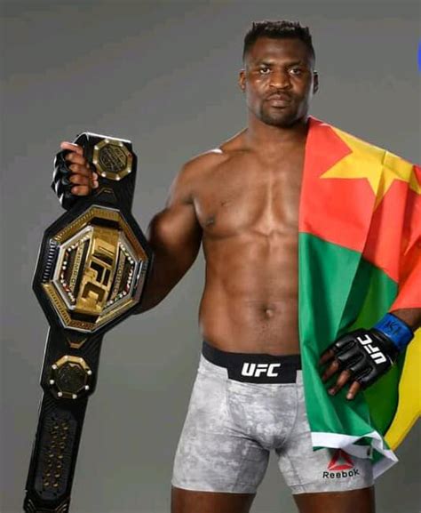 Ufc Heavyweight Champion Francis Ngannou Reportedly Set To Become Free ...