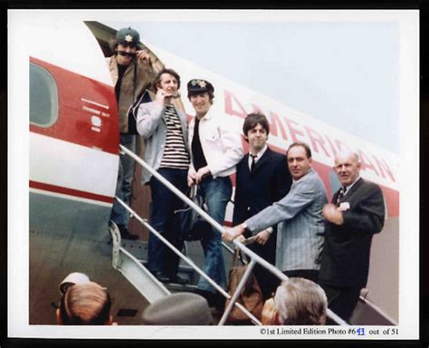 Meet The Beatles For Real 1965 Airplane Shots