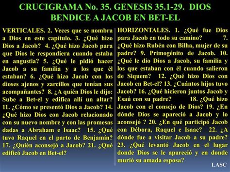 Conf Dios Bendice A Jacob En Bet El Y Algunas Pruebas En Sus Ultimos Dias Genesis 35 1 29 Gn