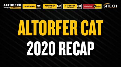 Altorfer Cat 2020 Year In Review Youtube