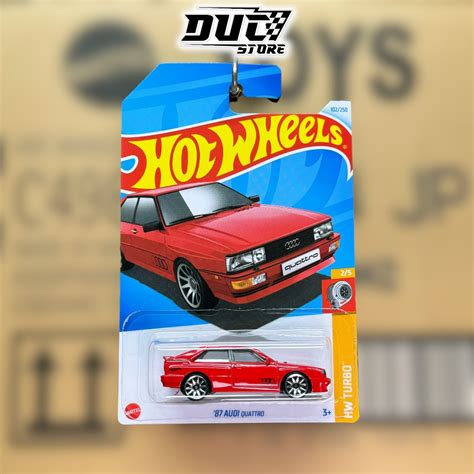 Hot Wheels 奧迪 quattro 模型車 基本案例 D 蝦皮購物