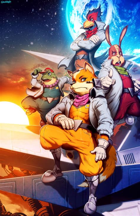 Star Fox By Genzoman On Deviantart Star Fox Fox Games Fox Mccloud