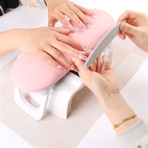 Amazon Bomoqing Arm Rest For Nails Foldable Pu Leather Nail Hand