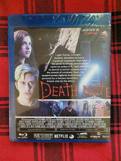 Death Note Blu Ray 2017 Horror Thriller