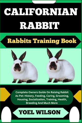 Californian Rabbit Rabbits Training Book Complete Owners Guide On