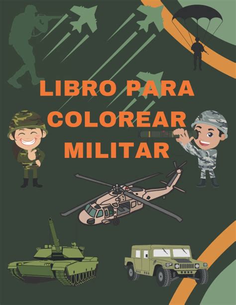 Buy Libro Para Colorear Militar Para Ni Os De A A Os Tanques