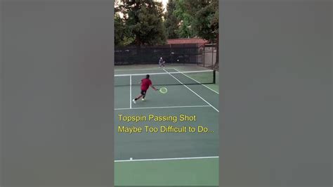 The Slice Backhand Passing Shot In Tennis Quick Tips And Tactics Shorts Youtube