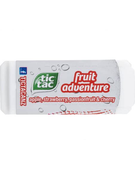 Tic Tac Fruit Adventure 24g Ally S Basket Direct From Australia