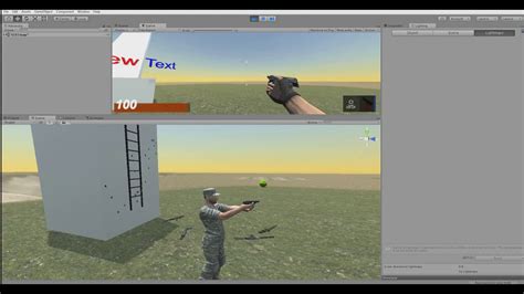 Unity Fps Test Player Animation And Weapon Swich Youtube