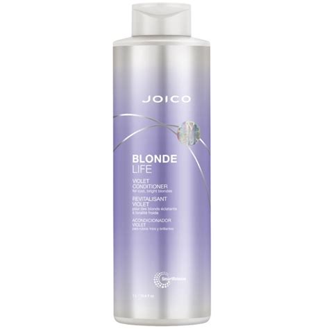Joico Blonde Life Violet odżywka do włosów rozjaśnianych na odcienie chłodnego blondu 1000 ml