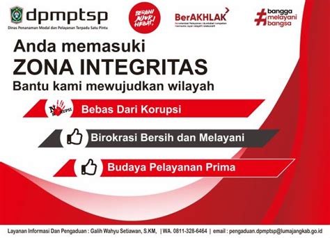 Bantu Kami Wujudkan Wilayah Bebas Korupsi Wbk Dan Wilayah Birokrasi