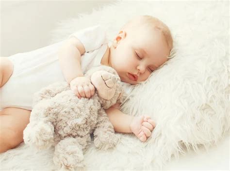 Cute Sleeping Baby Girl — Stock Photo © Aletia 120059356