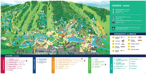 Activities Map | Water Park | Sommet Saint-Sauveur