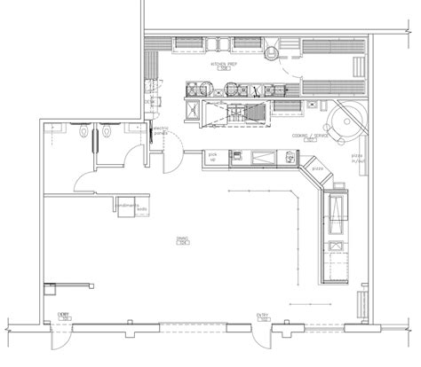 Kitchen Floor Plan Design For Restaurant | Floor Roma