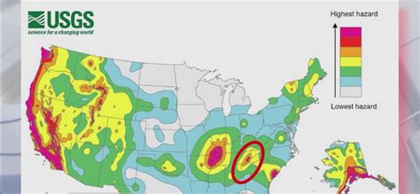 Fault Lines Eastern Us Map - United States Map