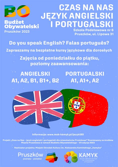 Czas Na Nas Angielski I Portugalski Mok Kamyk