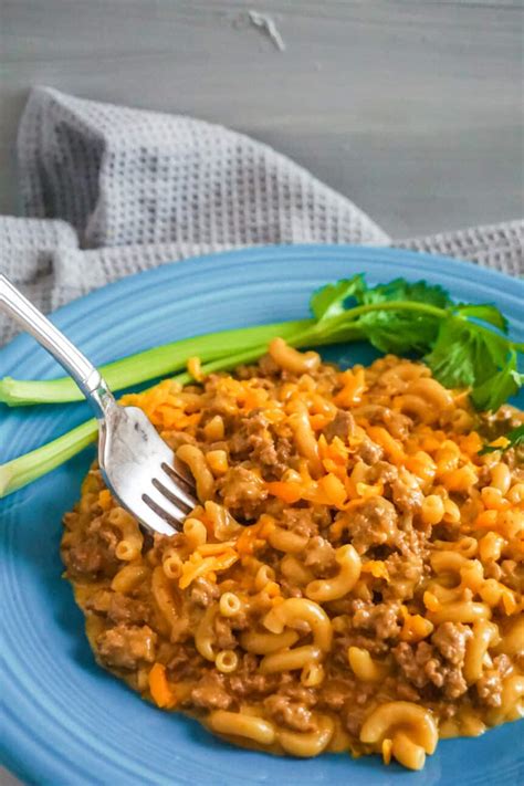 How To Make Hamburger Helper Cheeseburger Macaroni Copycat Homemade