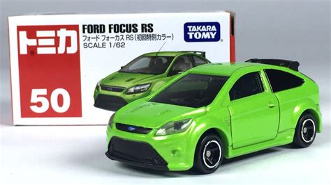 Tomica 50 Ford Focus Rs Unboxing Mô Hình Tomica 50 Ford Focus Rs Màu