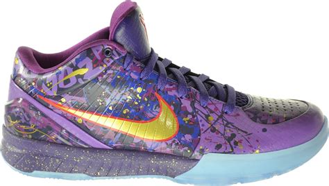 Nike Zoom Kobe Iv Prelude Mens Basketball Shoes Court Purplemetallic