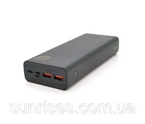 PowerBank Baseus Adaman Metal Quick Charge PW 20000mAh Внешний