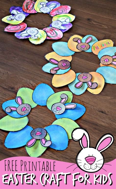 Free Printable Easter Craft For Kids Easter Crafts Preschool Easter