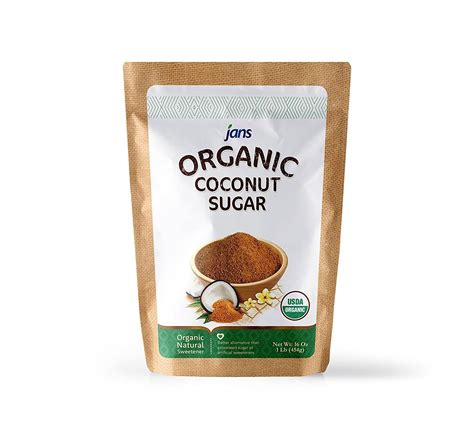 Jans Organic Coconut Sugar Lbs Bolsabuy In Organic