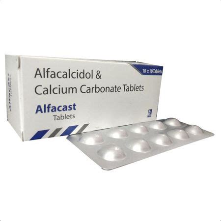 Alfacalcidol & Calcium Carbonate Tablets at Best Price in Panchkula ...