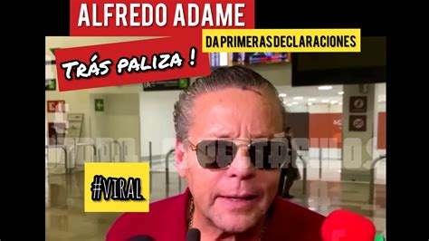 Alfredo Adame da su versión de la última paliza que le dieron demanda