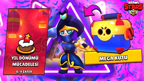 Crets Z Mega Kutu N Yild N M M Cadeles Oynadim Brawl Stars