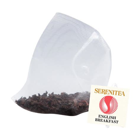 Serenitea Organic And Fairtrade English Breakfast Pyramid Tea Bags Pack 25 Winc