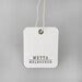 300pcs Custom Hang Tags Swing Tag Design Square Hang Tags Custom