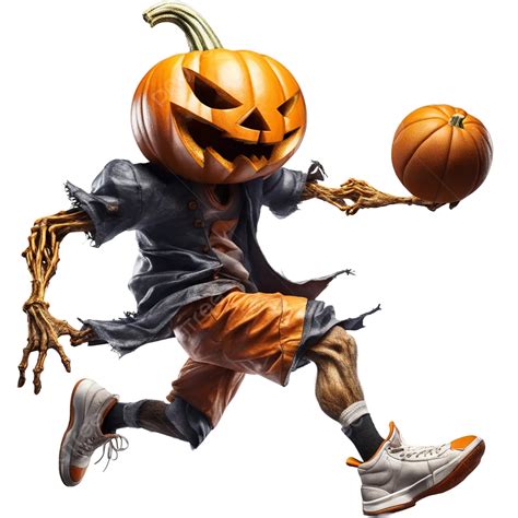 Personagem De Homem Ab Bora Jogando Bola De Halloween Png Homem