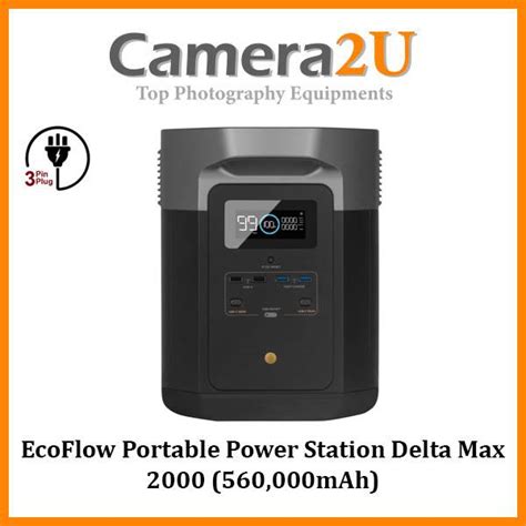 Ecoflow Portable Power Station Delta Max 1600 2000 445000mah 560