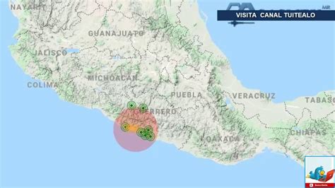 Sismo De Magnitud 5 1 Sacude A Atoyac De Álvarez Guerrero Se Percibe