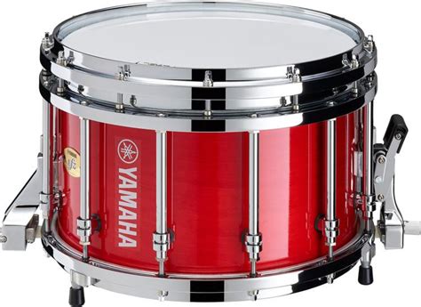 Yamaha Piccolo Sfz Marching Snare Drum 14 Inch X 9 Inch Red Forest