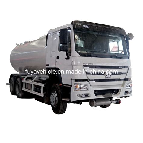 Sinotruk Howo X Tons Liters Cbm Lpg Tanker Bobtail Truck