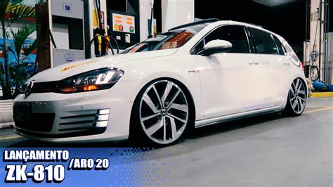 Golf Gti Rebaixado Aro Modelo Novo Zk Youtube