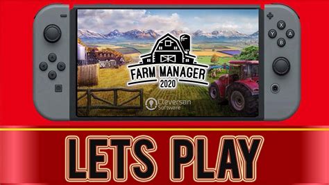 Farm Manager Nintendo Switch Tutorial In Full Youtube